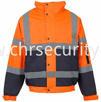 Warm waterproof reflective jackets